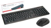 Kit teclado y ratón wireless multimedia 2.4Ghz con layout Español negro