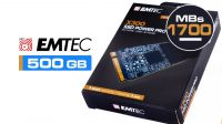 Disco duro SSD M2 Emtec X300 500GB 1100/2200MBs NAND NVMe