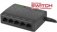 Switch Gigabit 5 Puertos 10/100/1000Mbps