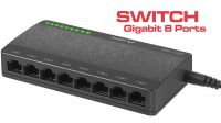 Switch Gigabit 8 Puertos 10/100/1000Mbps