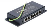 Inyector PoE Gigabit 6 puertos 18 - 57V 90W 802.3af/at