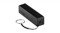 Power bank USB batería 2000mAh USB 2A negro