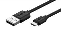 Cable USB 2.0 Tipo A Macho a Micro-B Macho negro
