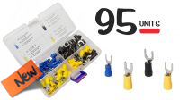 Juego de terminales de horquilla varaidos (95u.)
