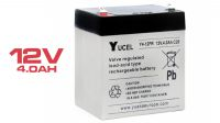 Batería Yucel Y4-12 plomo ácido 12V 4Ah