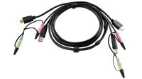 Cable HDMI ATEN 2L-7D02UH con audio 4k a 60Hz 1.80m