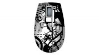 A 75 : Ratón óptico mini USB 2.0 1000 dpi cable retráctil (Abstracto)