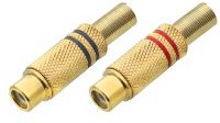 Conector A/V RCA Hembra Gold Plated