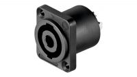Conector PA alto-falante 4 pinos chassis preto