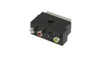 Adaptador audio e video RCA/S-Video a Euroconector