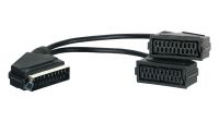 Cabo Scart Multiplicador 1xM - 2xF