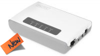 Servidor de impresora Wireless 300Mb/s 2 x USB