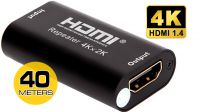 Repetidor de sinal HDMI 4k até 40m