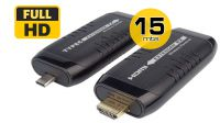 Emissor Wireless 5.8GHz USB-C - HDMI 1080P HDCP 1.2 15m