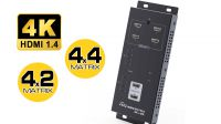 Multiplicador HDMI Matrix 4 x 2/4 puertos 4K x 2K