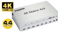 Conmutador Matrix HDMI 4 x 4 - 4K x 2K