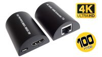 Kit extensión HDMI UTP Cat. 5E/6  4K, HDMI 1.4  100 m.