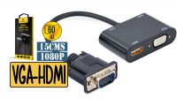 Conversor VGA - HDMI V1.3 1080P