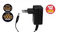 Transformador para câmara CCTV 12V 1000mA