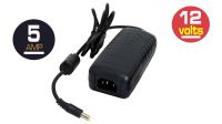 Transformador para câmaras CCTV 12V 5A 60W