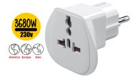 Adaptador universal corrente IEC 320 C13