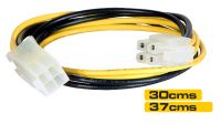 Cable de extensión alimentación ATX  4 Pines 0.37m
