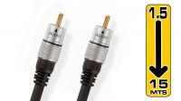 Cable multimedia RCA M/M Gold Plated