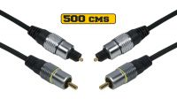 Kit home cinema 1xRCA + 1xTOSLINK M/1xRCA + 1xTOSLINK M