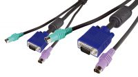 Cable 3 en 1 PS/2 M/M alta calidad