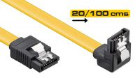 Cable de datos SATA III 6GB/s M/M con conector angulado