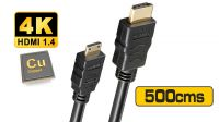 Cabo HDMI 19 pinos para Mini HDMI 19 pinos - 1.5mts