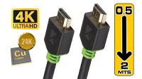 Cable HDMI High Speed con ethernet M/M Gold Plated