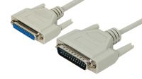 Cabo de extensão DB25 vulcanizado M/F