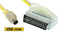 Cable adaptador de S-Vídeo a EUROCONECTOR M/M