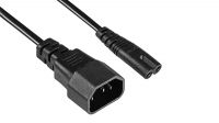 Cable de extensión de alimentación externa C14/C7 (Euro) 1.5m