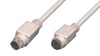 Cable de extensión Mini-Din 8 Pines M/H