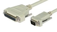 Cable serie DB25H/DB9M ensamblado