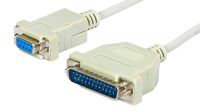 Cable Null Modem 09 H / 25 M
