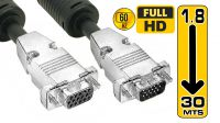 Cable alargador monitor PnP VGA HQ HD15 M/H