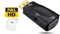 Conversor HDMI - VGA+Audio