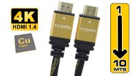 Cable HDMI 1.4 High Speed 4K 3D M/M Doble Blindaje