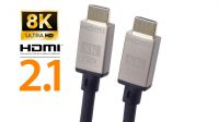 Cabo HDMI 2.1 goldplated 8K3840p 60hz M/M double shielded HDCP2.2 AWG30 3m