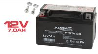 Bateria em gel moto 12V 7Ah YTX7 A-BS