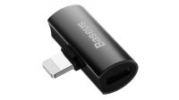 Adaptador Baseus L46 Lightning M - 2x Lightning H Negro