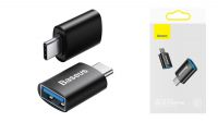 Adaptador Baseus USB Tipo C 3.1 Macho a USB Tipo A Fêmea (máx. 2.4A) preto