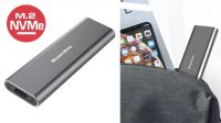 Caja Externa SSD M.2 NVMe con Conexión USB-C Gris
