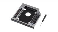 Adaptador caddy HDD tray bracket Negro 12.7mm