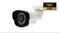 Cámara bullet exterior HD-CVI 1/2.9" 3.6mm 1MP 720P IP66 IR 20m blanca