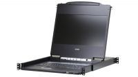 KVM  consola LCD de 17" FullHD  DVI/VGA/HDMI  USB port