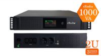SAI/UPS Interactivo cRadia 1000VA- Sistema de Alimentación Interrumpida Rack 19", Pantalla Led color, Alarma, 2x Schuko 3x IEC - VIENNA CRA 4010